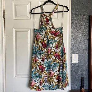 Tommy Bahama floral midi. Size L